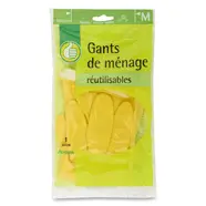 Gants de ménage réutilisables taille M