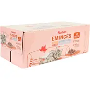 Pâtée en gelée poulet, bœuf, saumon, truite pour chat adulte