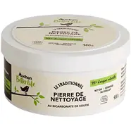 Pierre blanche de nettoyage au bicarbonate de soude
