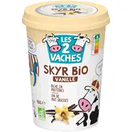 SKYR À LA VANILLE BIO LES 2 VACHES