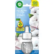 Recharge diffuseur électrique fleur de coton et orchidée
