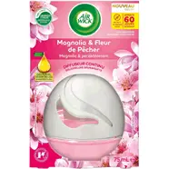 Diffuseur continu désodorisant magnolia et fleur de cerisier