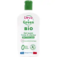 Gel douche et shampoing 2en1 doux bio