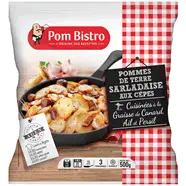 POMMES DE TERRE SARLADAISE AUX CEPES SURGELEES POM BISTRO