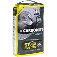 Litière minérale agglomérante pour chat