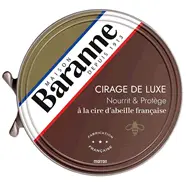Cirage de luxe à la cire d'abeille française marron