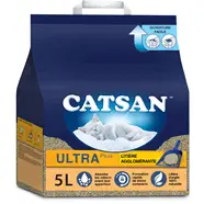 Litière minérale agglomérante pour chat