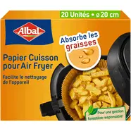 Papier cuisson pour air fryer