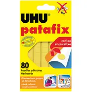 Pastilles adhésives prédécoupées jaune