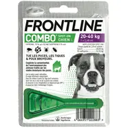Pipette anti-puces et anti-tiques pour chien