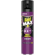 Aérosol multi-insecte anti-moustiques tigres, cafards, mites