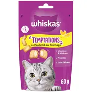 Friandises au poulet et fromage pour chat
