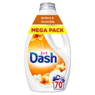 Lessive liquide 2 en 1 ambre et orchidée