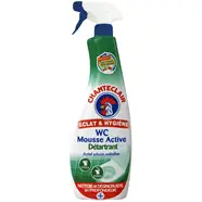 Mousse nettoyante spray  WC active détartrant