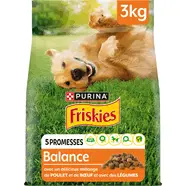 Croquettes au poulet, boeuf et légumes pour chien adulte