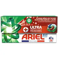 Lessive capsules ultra détachant