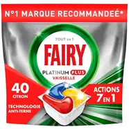 Capsules lave-vaisselle tout en 1 citron