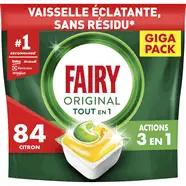 Capsules lave-vaisselle tout en 1 citron