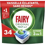 Capsules lave-vaisselle tout en 1