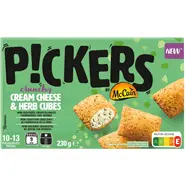 Mini Bouchees Croustillantes Fromageres Aux Herbes Pickers By Mccain