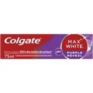 Dentifrice blancheur à la menthe
