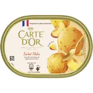 Sorbet En Bac Peche Carte D Or