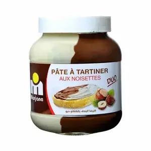 Pâte à tartiner aux noisettes et au cacao duo 750g - MARJANE