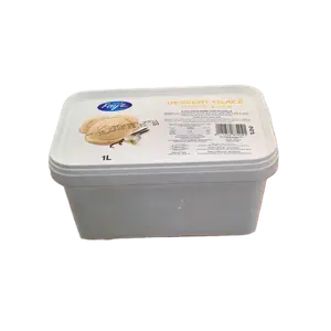 Bac de crème glacée Fayz vanille 1L