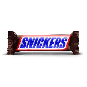 Barres chocolatées fourrées cacahuètes et caramel 50g - SNICKERS