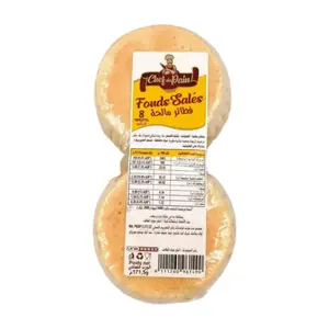 Fonds de tarte salés x8 unités - CHEF DU PAIN