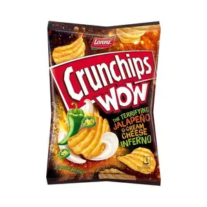 Crunchips WOW Jalapeno & Cream Cheese 80g - LORENZ