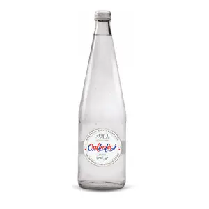 Oulmès Eau minérale naturelle gazeuse bouteille en verre 75cl