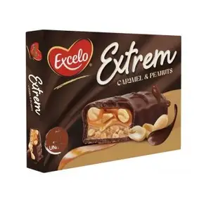Barre caramel et peanuts Extrem 36g x5 unités - EXCELO