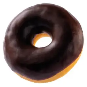 Donut au chocolat noir