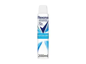 Déodorant femme Cotton dry 48h 200ml - REXONA