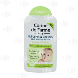 Gel Lavant Bébé Cheveux et Corps Corine de Farme 250ml
