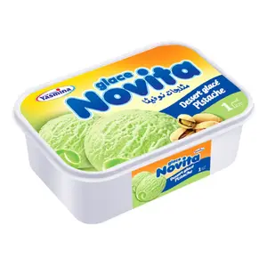 Crème Glacée Novita Pistache Bac Yasmina 1L