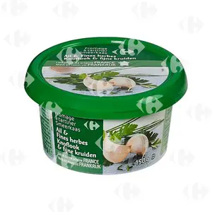 Fromage À Tartiner Ail Fines Herbes Carrefour 150G