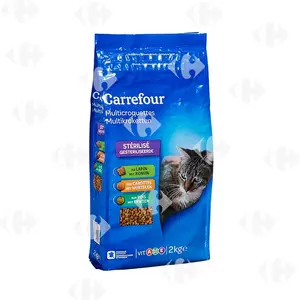 Croquettes Lapin et Légumes pour Chats Stérilisés Carrefour 2kg