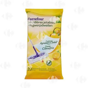 Lingettes Sol Agrumes Carrefour 20 feuilles