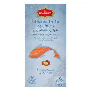 Filet de Truite à l'Huile d'Argan Les Domaines 100g