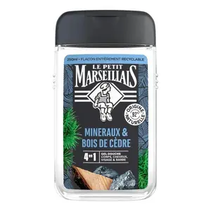 Gel Douche Minéraux & Bois de Cèdre Le Petit Marseillais 250ml