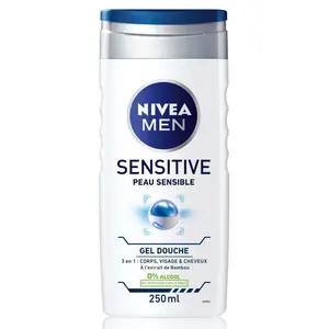 Gel douche Sensitive 250ml - NIVEA MEN