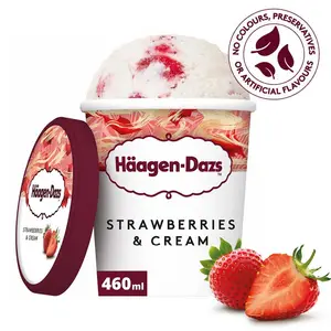 Haagen-Dazs Crème Glacée aux Fraises 460ml