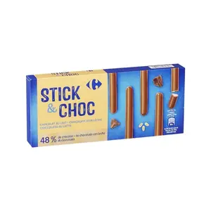 Biscuits Sticks & Choc Chocolat Au Lait Carrefour 150G