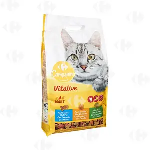 Croquettes au Thon, Saumon et Légumes pour Chats Adultes Carrefour 4kg