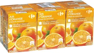 Pack Nectars d'Orange Carrefour 6x20cl