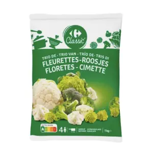 Trio de Fleurettes Carrefour 1kg
