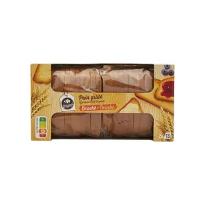 Pains Grillés Briochés Carrefour Original 300g