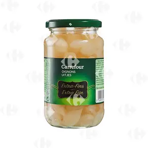 Bocal en Verre Oignons Extra Fins Carrefour 330g